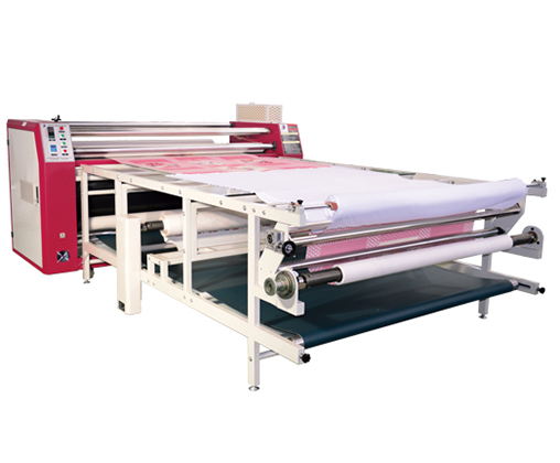 豪華滿(mǎn)油型滾筒印花機(jī)，成衣印花機(jī)